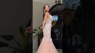 Jovani Floral Appliques Mermaid Dress screenshot 5