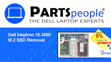 Dell Inspiron 15-3590 (P75F006) M.2  SSD How-To Video Tutorial