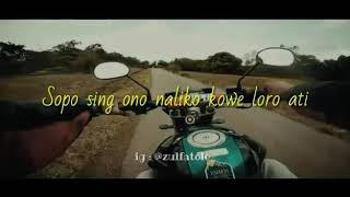 ra ngelingi sopo seng gemati #story wa (cover) zulfatole