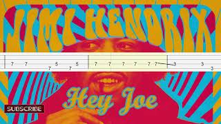 Jimi Hendrix - Hey Joe Bass Tabs