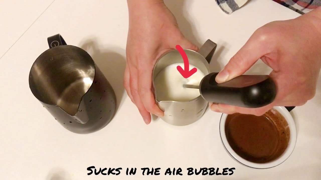 Latte Art with the NanoFoamer