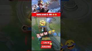 Harley prank on mobile legends #mobilelegends #fyp #mlbb #gameplay