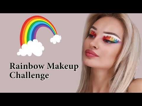 ჩელენჯი - Rainbow Makeup