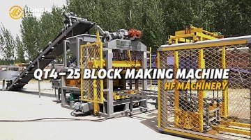 HF Machinery QT4-25 Block Machine#blockmakingmachine