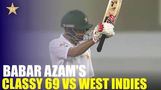 Babar Azam Plays a Classy Innings on Test Debut | Pakistan v West Indies | 1st Test, 2016 | MR1K