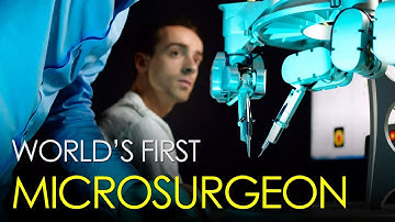 Motion-controlled robot microsurgeon