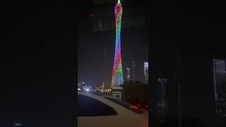 Canton Tower April 2025  #china #guangzhou #reels #travel #automobile #food #love #travelvlog