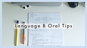 IB Spanish B SL Orals: Tips on how I got a 7 on my IB language b sl oral + my script | 2021