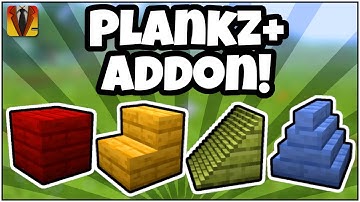 5,281 NEW BLOCKS! Plankz+ | Free Bedrock Minecraft Add-on / mod! (How To Use 1.20)
