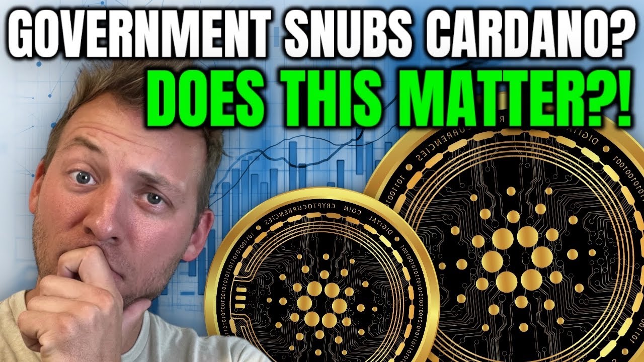 CARDANO ADA - GOVERNMENT SNUBS CARDANO?! WHAT DOES IT MEAN?! - YouTube