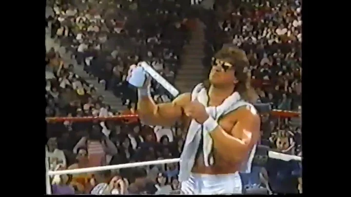 Rick Martel vs Jobber Nito Gomez WWF Superstars 1990