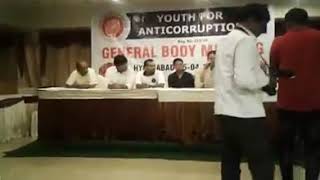 Youth For Anti Corruption Yac Cbi Ex Jd Laxminarayana Sir Speech