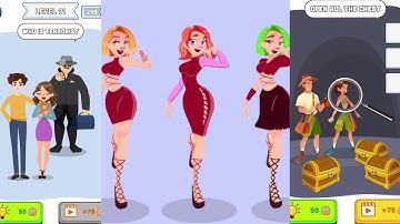 Brain Puzzle Level 91-100 Key Answer - Brain Puzzle Tricky Test adult game not for kids 18+