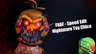 [Speed Edit]Making Nightmare Toy Chica - Haciendo a Nightmare Toy Chica