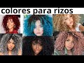 Hermosos colores para pelo rizado (curly hair colors