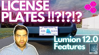 LICENSE PLATES IN LUMION 12.0! NO WAY!