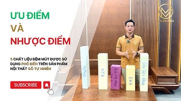 Ưu Điểm Và Nhược Điểm Của 5 Loại Đệm Mút Được Sử Dụng Phổ Biến Trên Sản Phẩm Nội Thất Gỗ Tự Nhiên