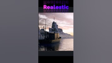 From Gaia Heightmap to Real Ice Wall in Unreal Engine #shorts #tutorial #realstick #unrealengine