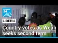 Liberia votes as football superstar eyes second presidential term • FRANCE 24 English