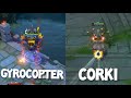 &quot;Helikopter&quot; Comparison. DOTA2&#39;s Gyrocopter vs League of Legends&#39;s Corki.