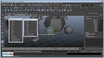 Maya 2013 Tutorials - 02 - Objects Creation (Telugu)