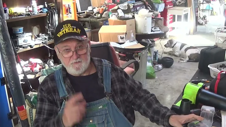 PawPaw Reviews the Cordless Leaf Blower from Ogery