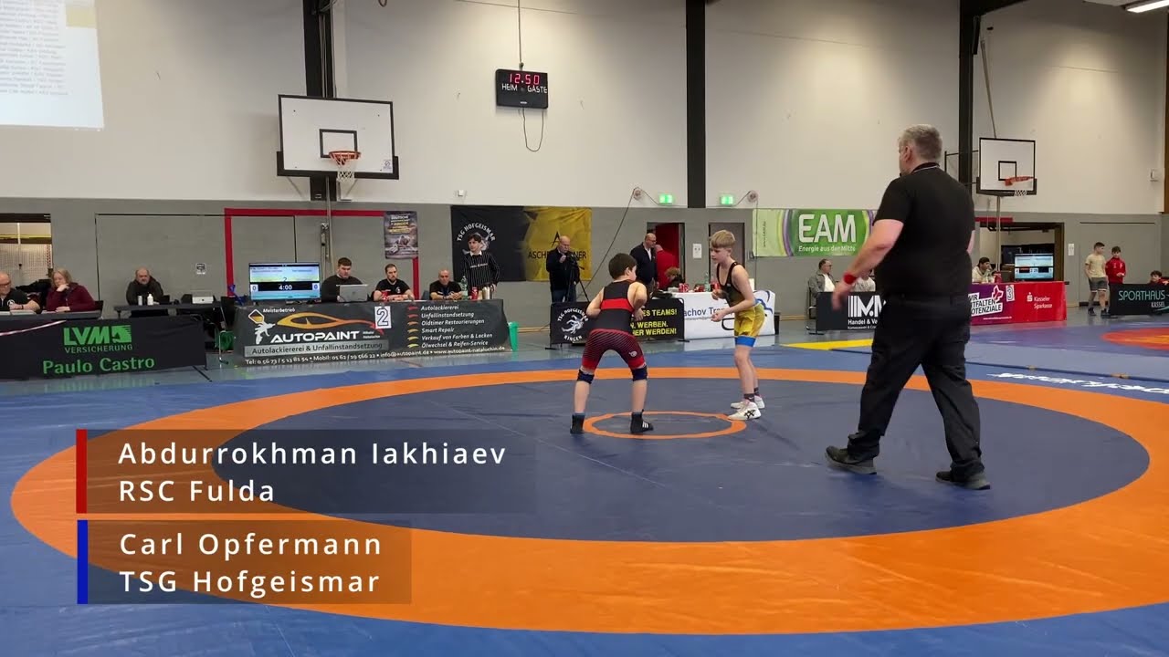 Abdurrokhman Iakhiaev vs Carl Opfermann / LM U12 gr.-röm.