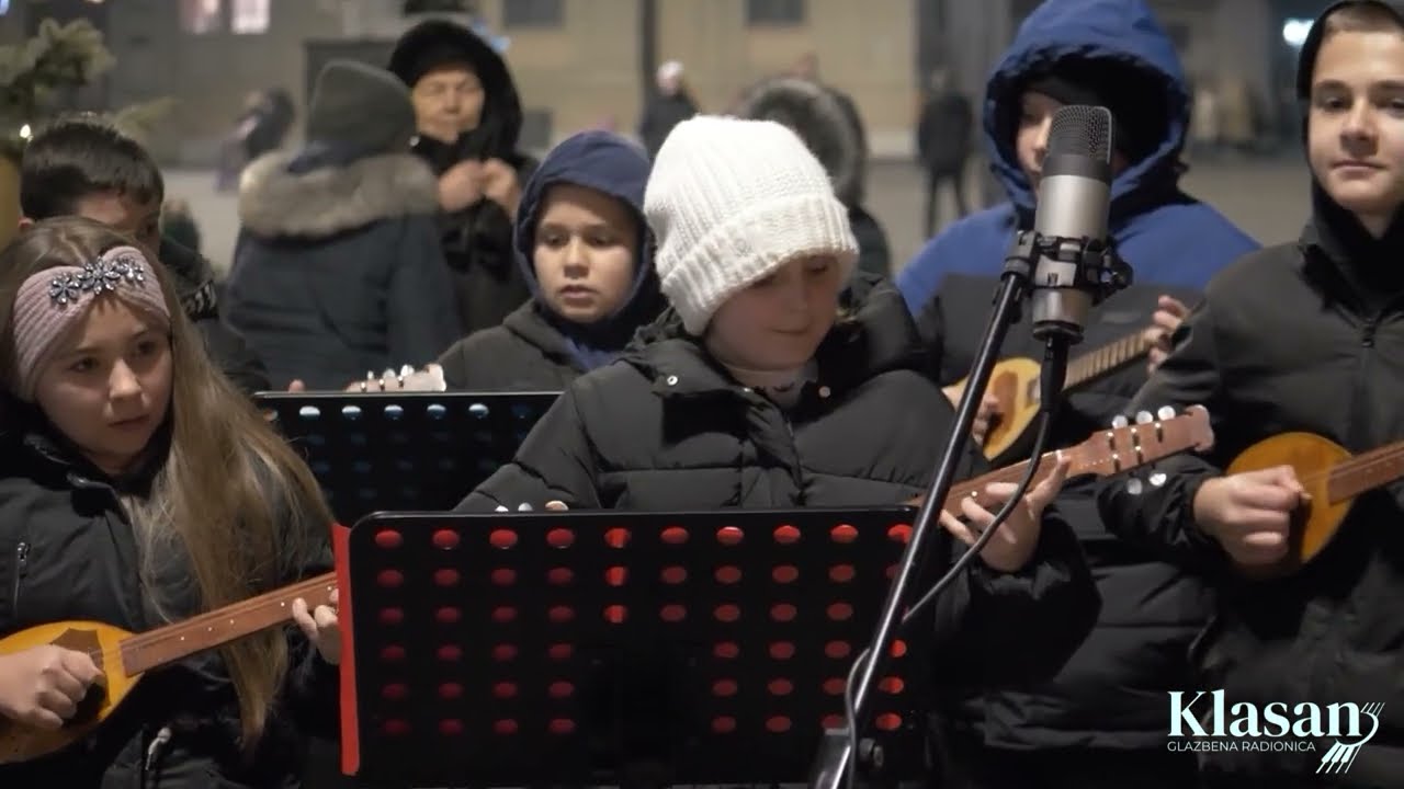 PADAJ S NEBA ROSO SVETA - Tamburaška škola 'Glazbene radionice Klasan' Feat Ante Miličević - Live