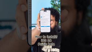 How to install iOS 26 Public Beta #shorts