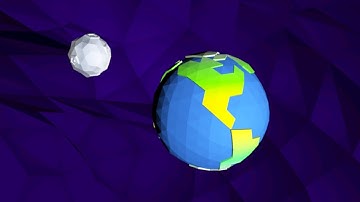 Animated Low Poly Solar System (Part 3) | The Earth (Autodesk Maya 3d Tutorial)