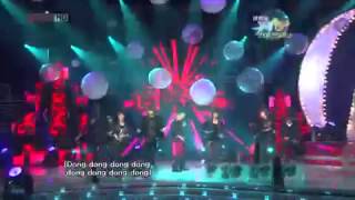 091225 SNSD SHINee fx   Chu   Ring Ding Dong   GEE   Jingle Bell Rock