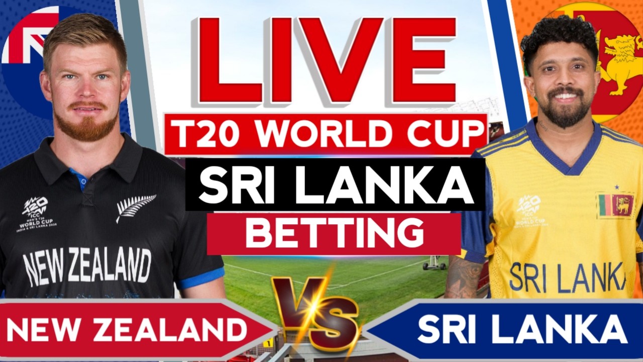 🔴Live: New Zealand vs Sri Lanka | T20 World Cup | Srilanka Betting 2nd Inning | Nz vs Sl Live