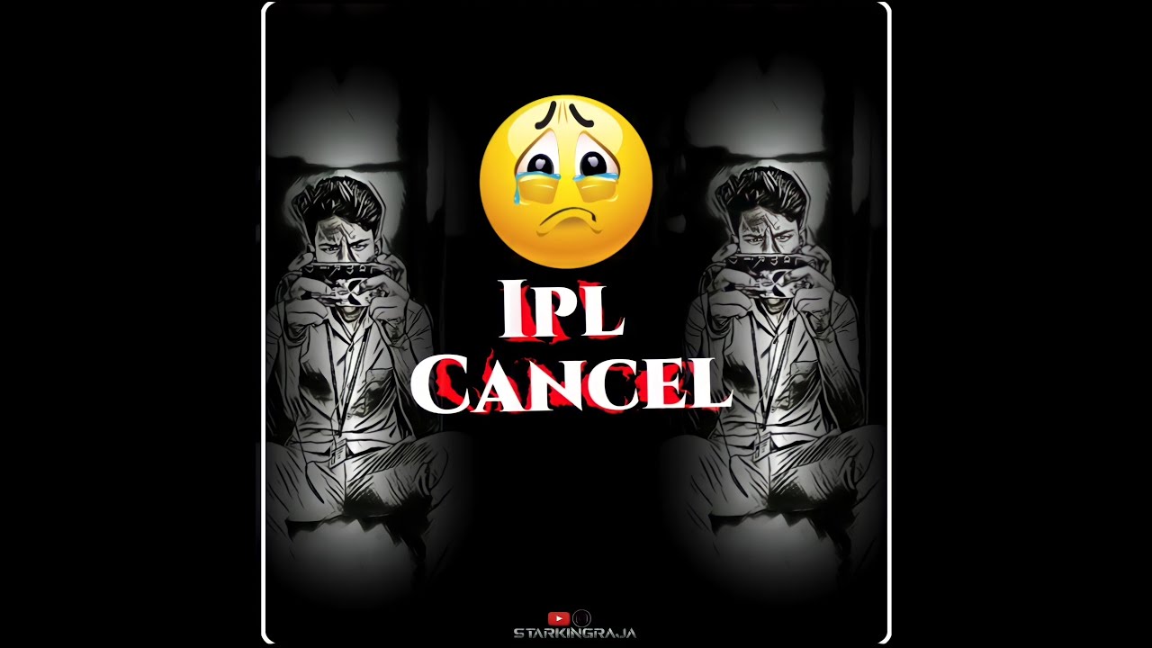 Ipl suspended // 😔ipl 2021 cancelled // ipl cancel whatsapp status //😱 ipl suspend whatsapp status 😭