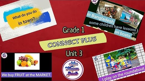 Connect Plus Primary 1 Unit 3 كونكت بلس سنه أولى الوحده الثالثه