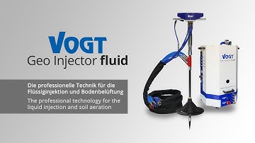 Product presentation VOGT Geo Injector fluid