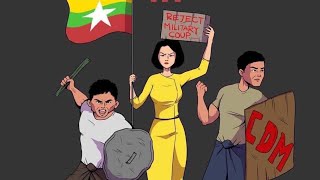 REALITY IN MYANMAR DURING PROTESTING(not a movie )