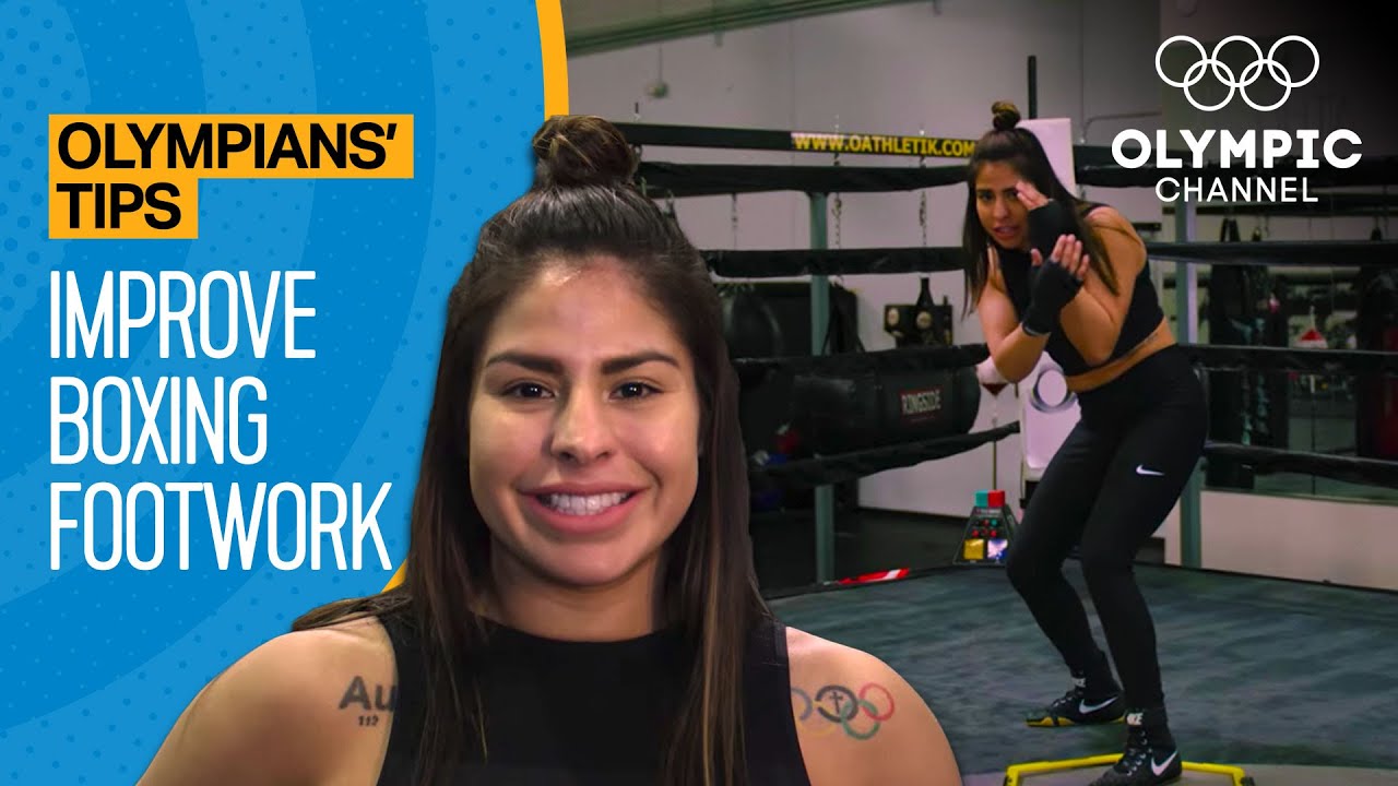 Boxing Footwork Drills ft. Marlen Esparza | Olympians' Tips