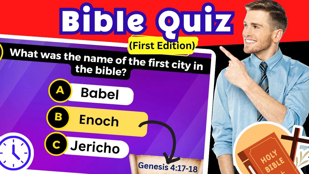 📖30 Bible Quiz Questions and Answers In English🤔 | Kids, Teens, Adults