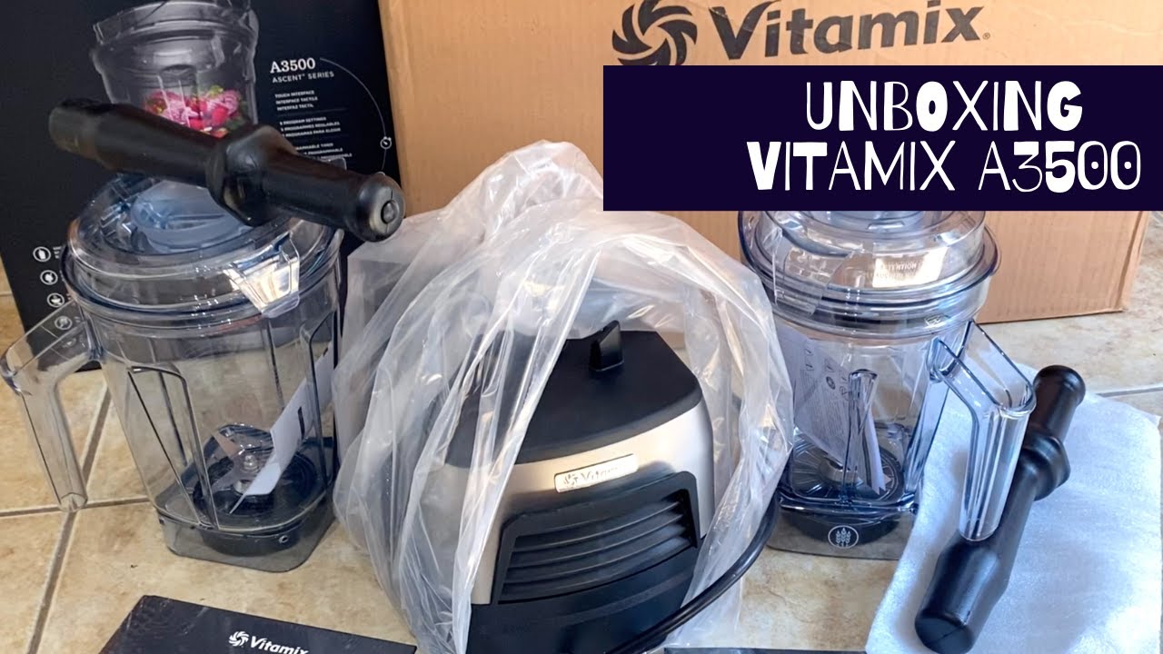 Vitamix A3500 Ascent Series Blender Unboxing & Demo I Fit Friday