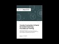 Vendor Evaluation Criteria for AI Red Teaming Providers and Tooling