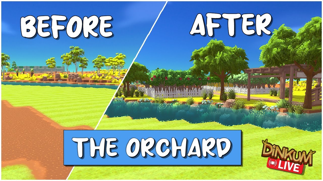 Creating an orchard attached to rayne s dinkum youtube