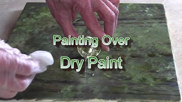 Quick Tip 323 - Painting Over Dry Paint