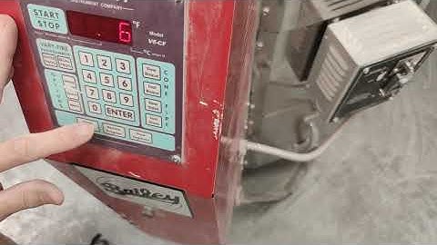 How to program the glaze firing - Top loader cylinder kiln