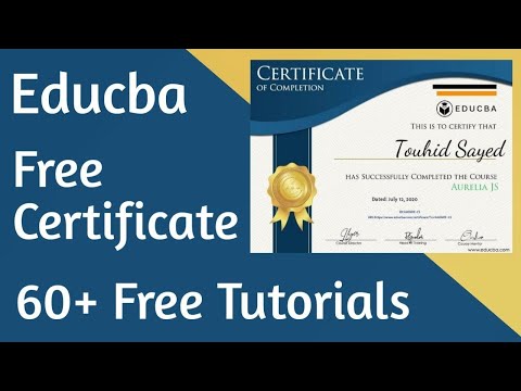 Free Online Courses Of Educba | Free Certificates | #FreeCourses | Skills Matter