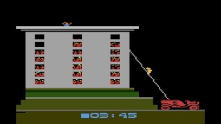 Atari 2600 Game Play, Fire Fighter