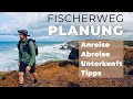 Fischerweg (Portugal Trekking) Anreise, Abreise, Ausrüstung, Unterkunft, Tipps