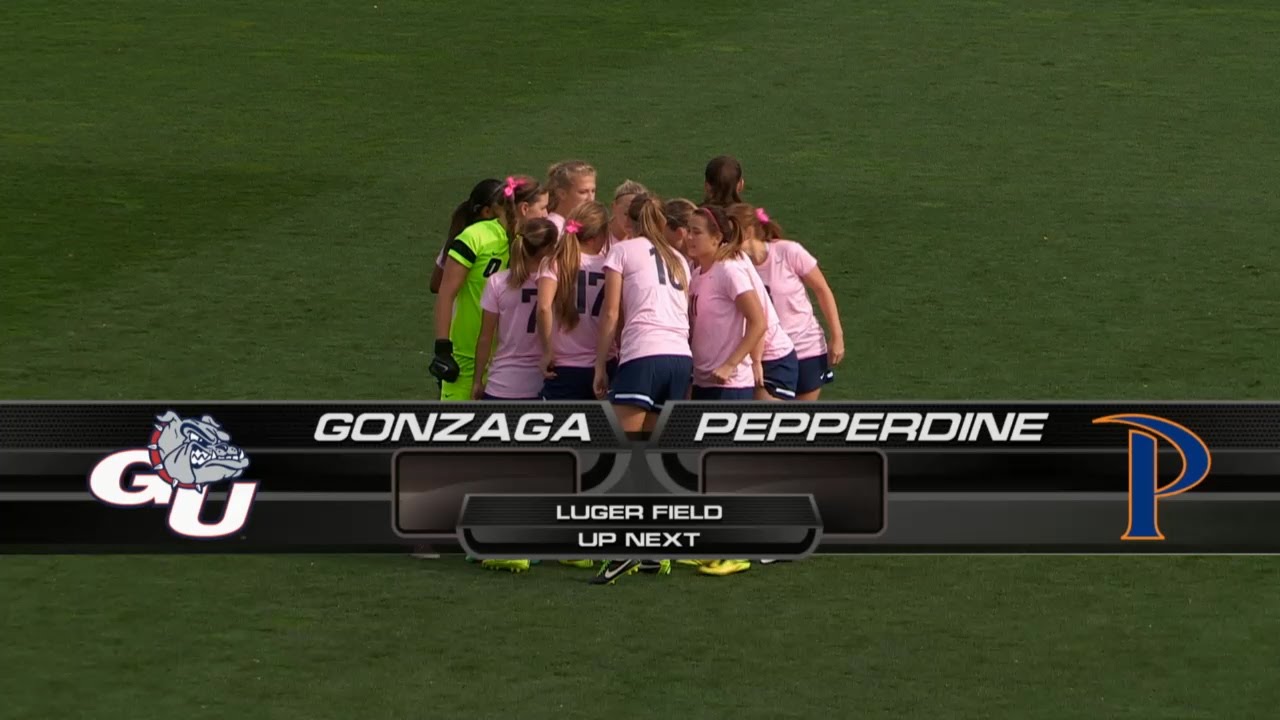 Highlights Gonzaga Women's Soccer vs Pepperdine (October 26, 2014) YouTube