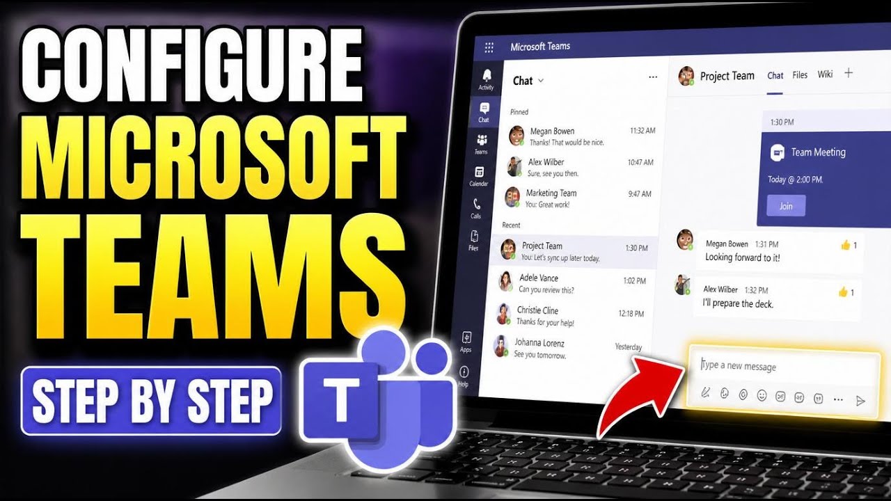 How to Configure Microsoft Teams - Step By Step - YouTube