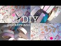 DIY | Kawaii stickers and Washi tapes ✨