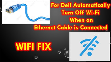 How to Fix Automatically Turn Off Wi-Fi When an Ethernet Cable is Connected. Shreyas Solution